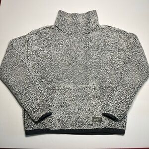 2/$20 EDDIE BAUER Sherpa Fleece Sweater Turtleneck High Neck Sweatshirt